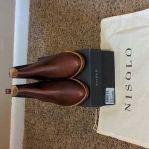 Nisolo Chelsea Boot - Brandy 9.5